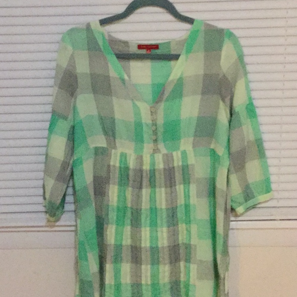 Chequered blouse(layered)